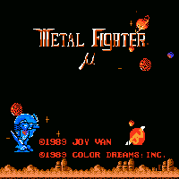 Metal Fighter Title Screen